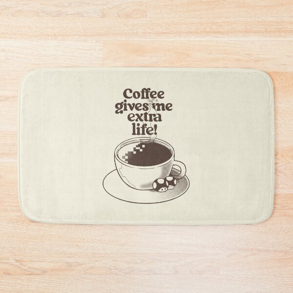 Item preview, Extra Life Coffee by Tobe Fonseca designed and sold by Tobe Fonseca®.