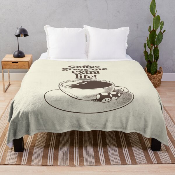 Item preview, Extra Life Coffee by Tobe Fonseca designed and sold by Tobe Fonseca®.