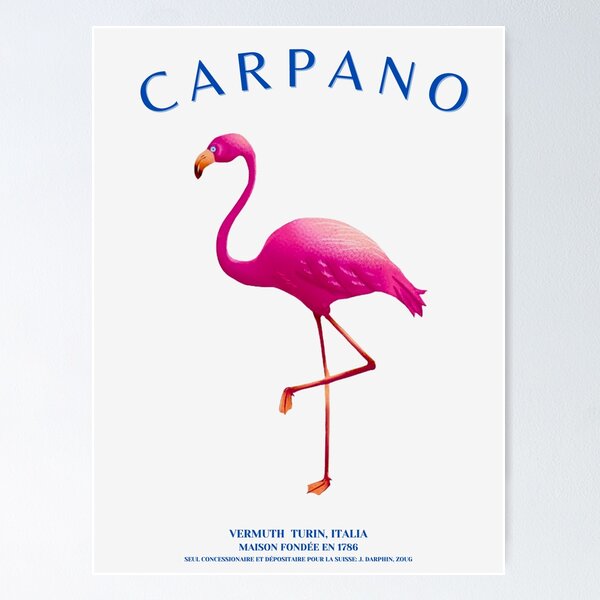 Lesser Flamingo - Signed Fine Art Print - inkart