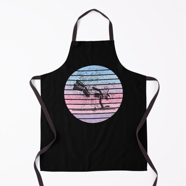 Item preview, Underwater Hockey with pastel retro sunset designed and sold by aliveinmiddle.