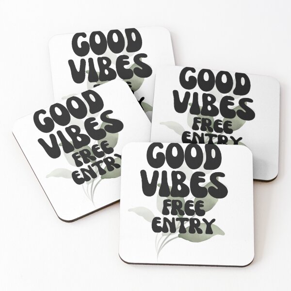 Item preview, Good Vibes free entry  designed and sold by Azrou shop.