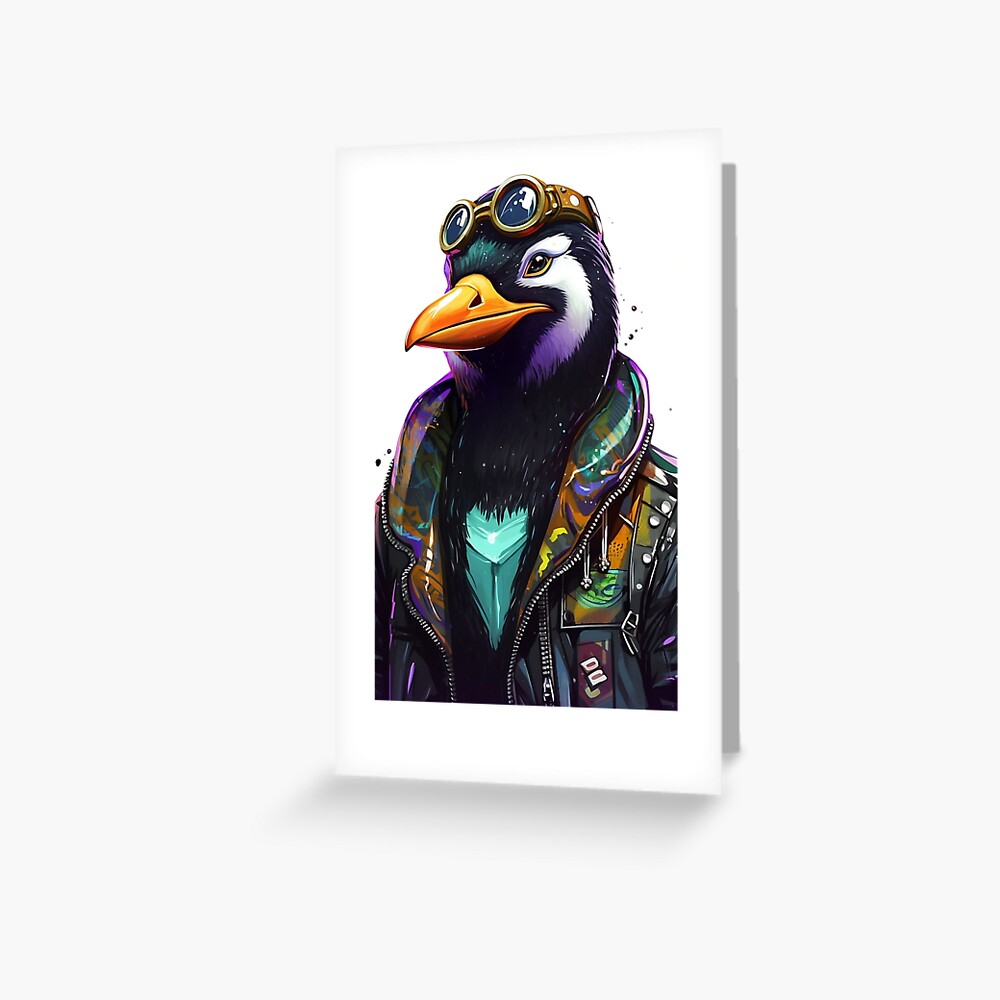 purple dancing club penguin meme sticker Sticker for Sale by misssallyb