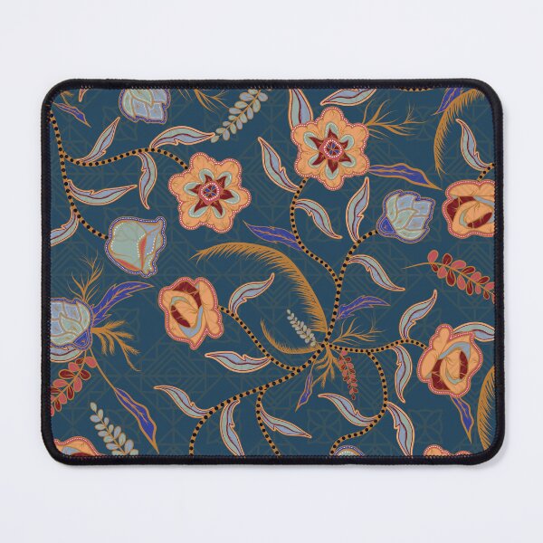 Item preview, Floral Batik Tarawera Pattern designed and sold by OneCreativeArt.
