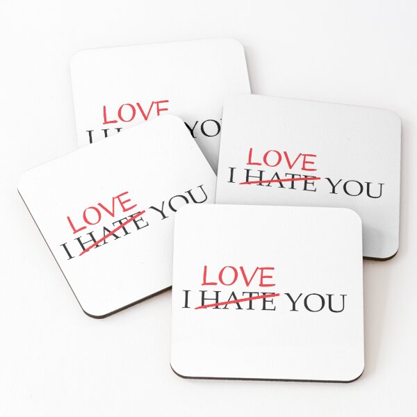 Item preview, Hate or Love designed and sold by midnightnavyblue.