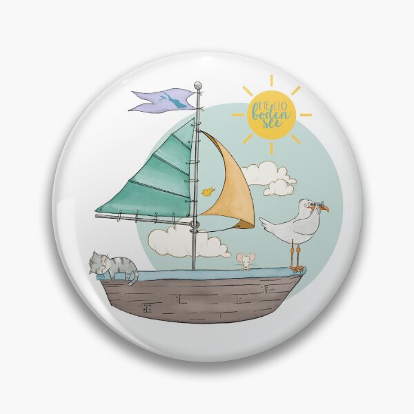 Item preview, Sailing trip on Lake Constance with animal passengers designed and sold by hilledesign.