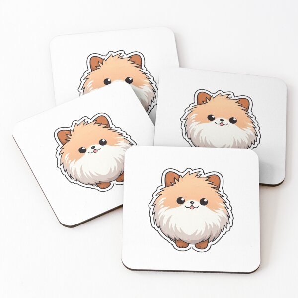 Item preview, Pomeranian Dog kawaii designed and sold by Kingkachurro.