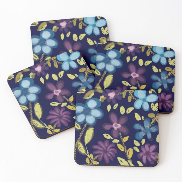 Artikelvorschau, BLUMEN LILA UND BLAU entworfen und verkauft von HAIFAHARIS.