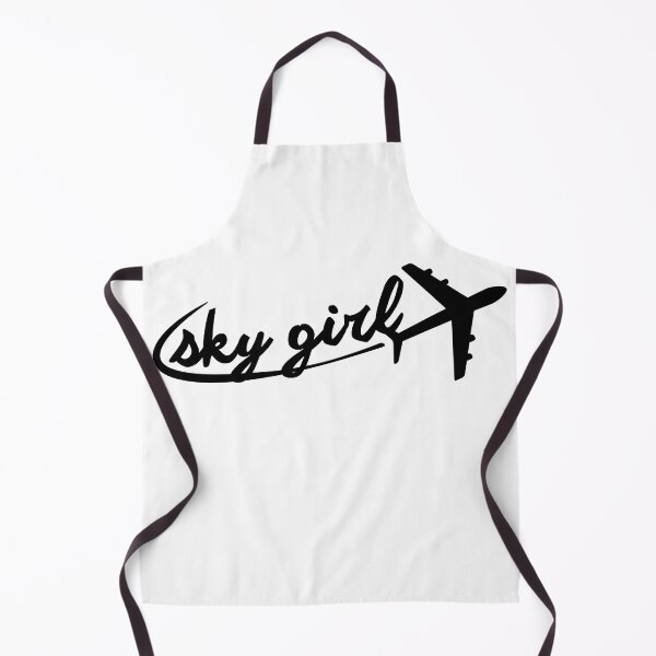 Item preview, sky girl female pilot flight attendant women in aviation cabin crew flight crew skygirl designed and sold by AviationArtists.