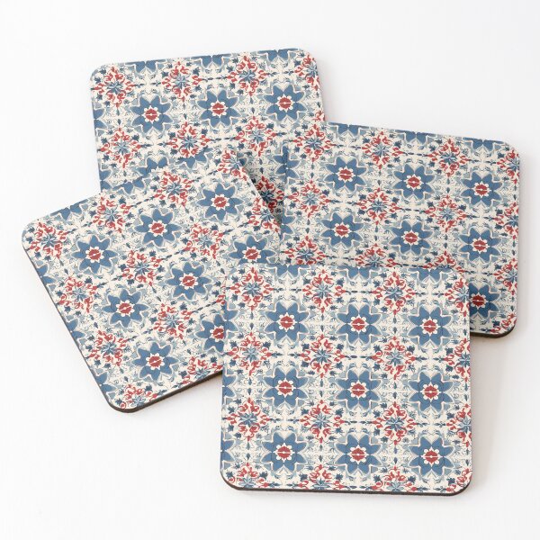 Item preview, Aquitaine Blossoms designed and sold by PixelPatchwork.