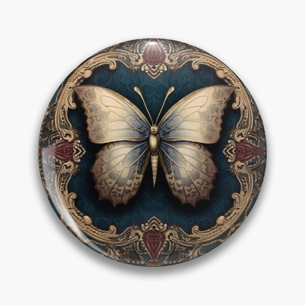 Artikelvorschau, Roter und goldener Schmetterling entworfen und verkauft von TheMagicOracle.