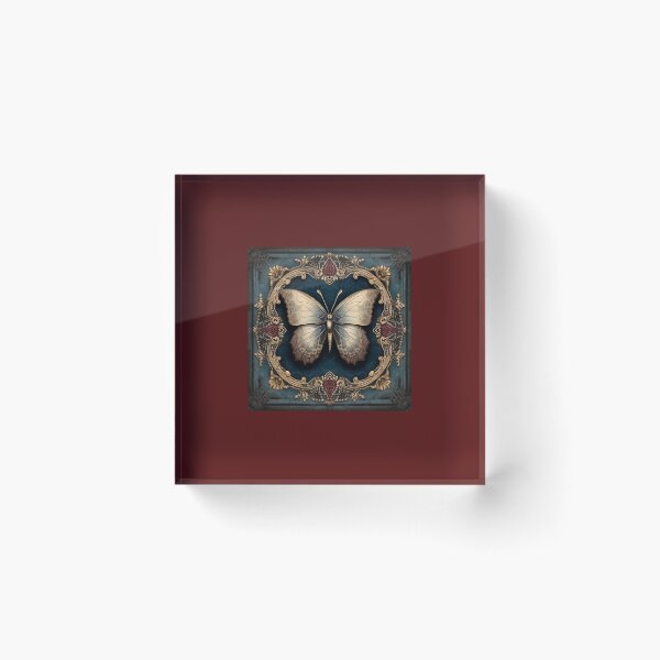 Item preview, Red and gold butterfly designed and sold by TheMagicOracle.