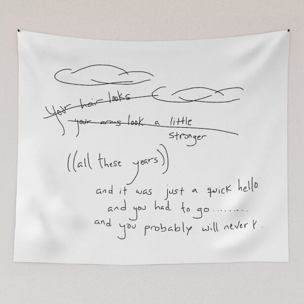 Item preview, All These Years Writing designed and sold by HustlerJauregui.