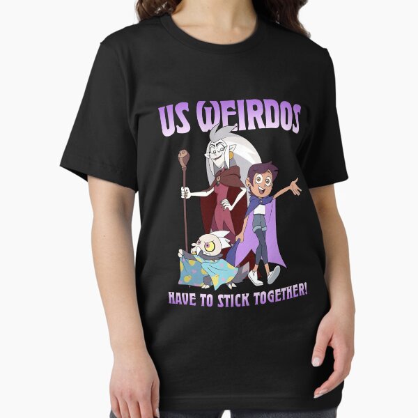 Item preview, US Weirdos Have To Stick Together Shirt The Owl House  designed and sold by a04iten.