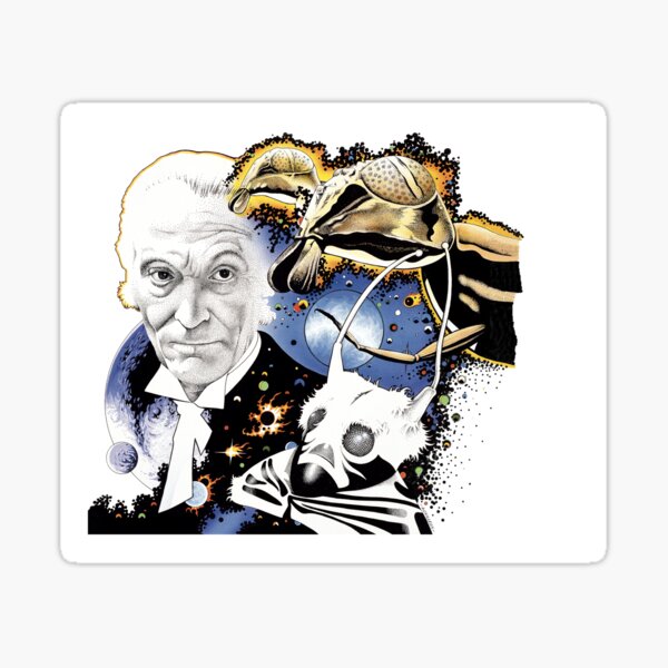 The 1st Doctor and the Zarbi Sticker