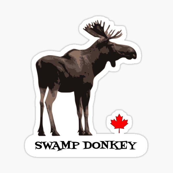"Swamp Donkey" Sticker for Sale by kennedywesley Redbubble
