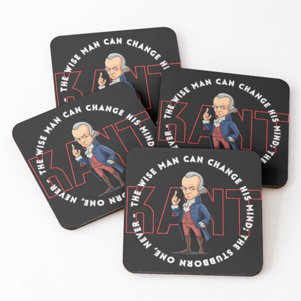 Item preview, IMMANUEL KANT - Wise man can change his mind tshirt designed and sold by lilolighthouse.