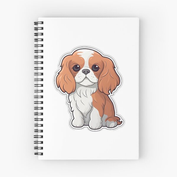 Item preview, Kawaii Cavalier King Charles Spaniel designed and sold by Kingkachurro.