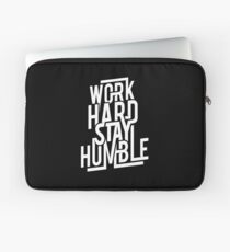 Work Hard Stay Humble - Hustle Hard Laptop Sleeve