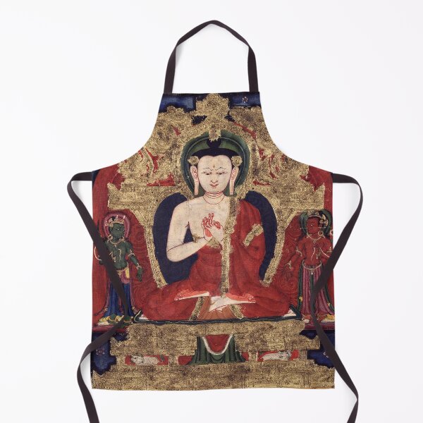 Item preview, Mandala 175 Vairocana Buddha Gold Thangka designed and sold by GuyBlank.