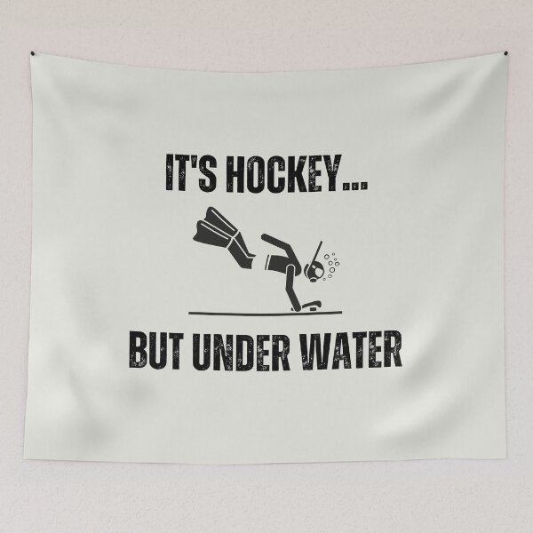 Item preview, It's Hockey... But Under Water designed and sold by aliveinmiddle.