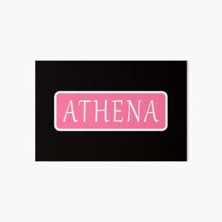 Athena Name Meaning, Origin, History, And Popularity