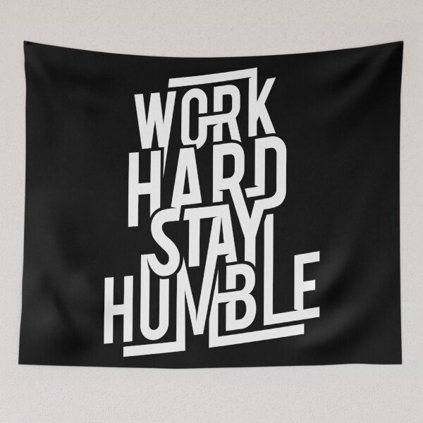 Item preview, Work Hard Stay Humble - Hustle Hard designed and sold by Magnetic Pajama.