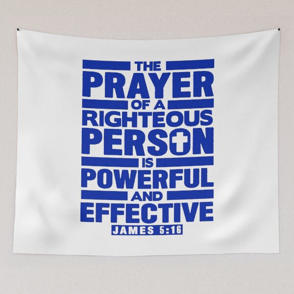 Item preview, James 5:16 The Prayer Of A Righteous Person Is Powerful And Effective designed and sold by plushism.