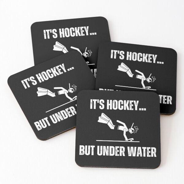 Item preview, It's Hockey... But Under Water designed and sold by aliveinmiddle.