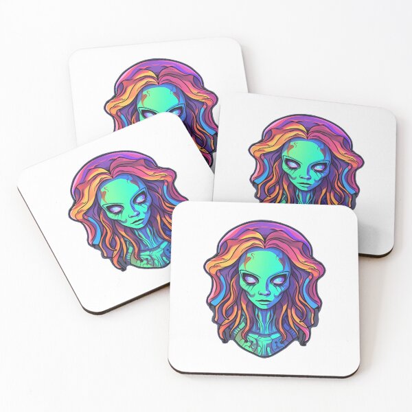 Item preview, "Alien girl" designed and sold by ponat.