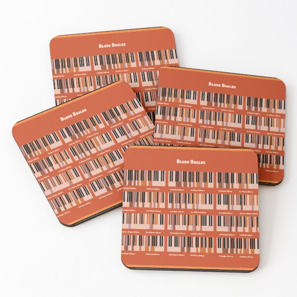 Item preview, Blues scales V1 designed and sold by vincentdavigo.