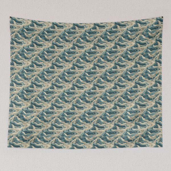 Item preview, Aquitaine River Serenade designed and sold by PixelPatchwork.