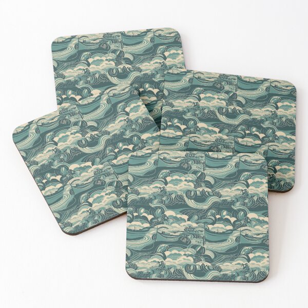 Item preview, Aquitaine Waterscape designed and sold by PixelPatchwork.