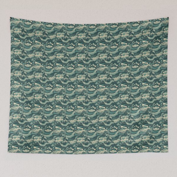 Item preview, Aquitaine Waterscape designed and sold by PixelPatchwork.