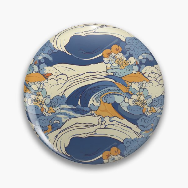 Item preview, Garonne Ripples designed and sold by PixelPatchwork.