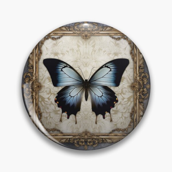 Item preview, gold and purple butterfly designed and sold by TheMagicOracle.
