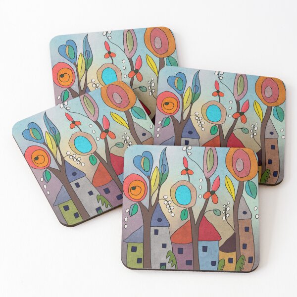 Item preview, elf villages designed and sold by Blumchen.