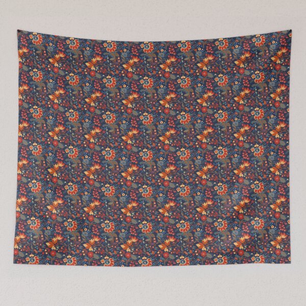 Item preview, Aquitaine Garden Tapestry designed and sold by PixelPatchwork.