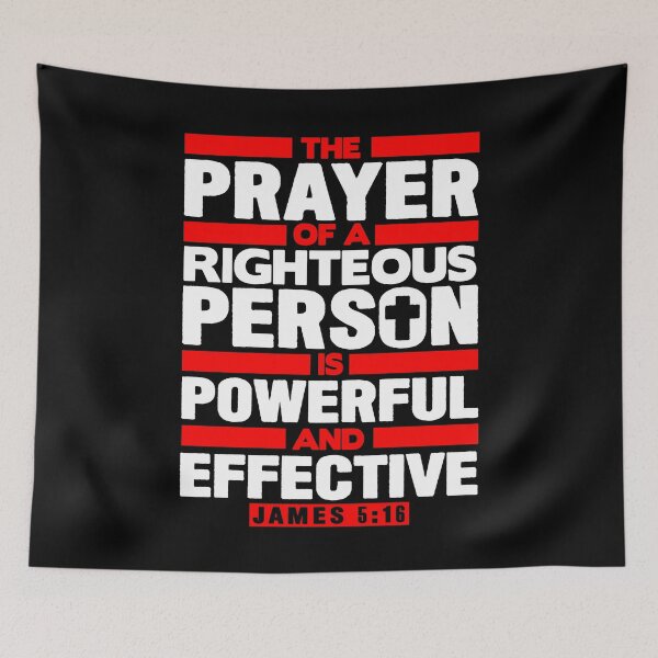 Item preview, James 5:16 The Prayer Of A Righteous Person Is Powerful And Effective designed and sold by plushism.