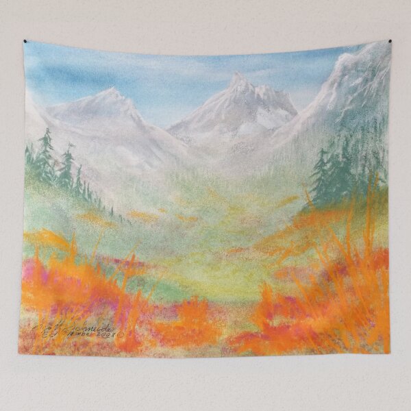 Item preview, Cloudy Mountain Day designed and sold by Scott and Mary Schneider art_photography.