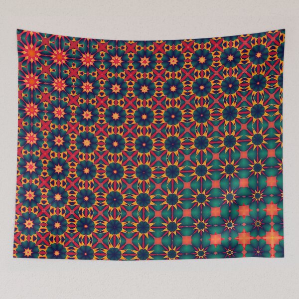 Item preview, Morphing Floral Stars designed and sold by theWeppen.