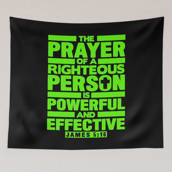 Item preview, James 5:16 The Prayer Of A Righteous Person Is Powerful And Effective designed and sold by plushism.