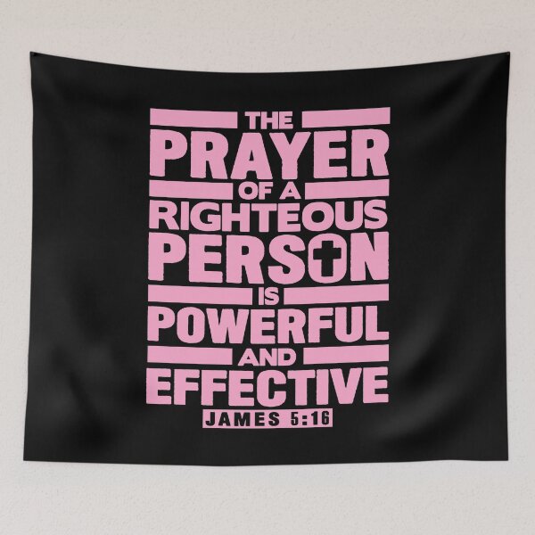 Item preview, James 5:16 The Prayer Of A Righteous Person Is Powerful And Effective designed and sold by plushism.