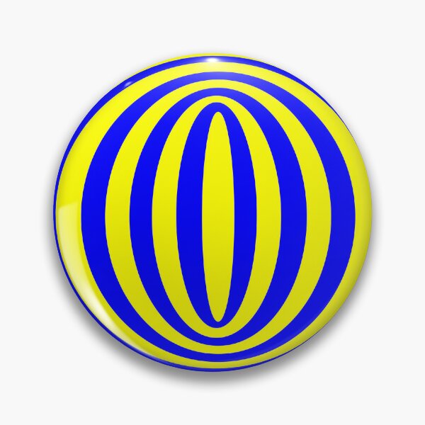 Item preview, Yellow and Blue Elipse designed and sold by GEOMETRIC ART .