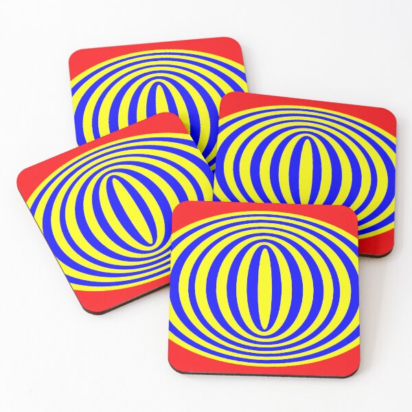 Artikelvorschau, Yellow and Blue Elipse entworfen und verkauft von GEOMETRIC ART .