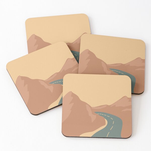 Item preview, Empty desert road designed and sold by Wennixoxo.