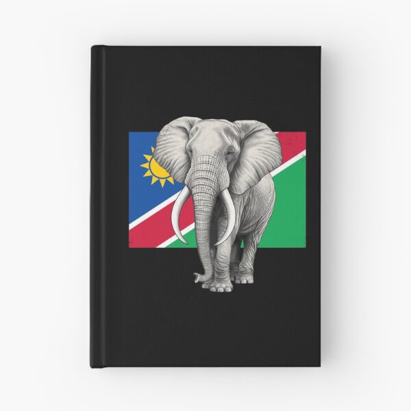 Item preview, Elephant Flag of Namibia designed and sold by NicGrayGraphic.