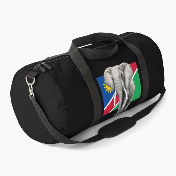 Item preview, Elephant Flag of Namibia designed and sold by NicGrayGraphic.