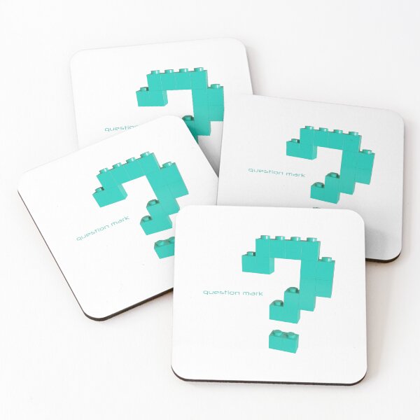 Item preview, Bricks puzzle question mark | punctuation mark designed and sold by trepiu.