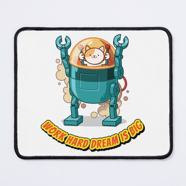 Item preview, Cat robot:work hard dream is big designed and sold by esycrazy.