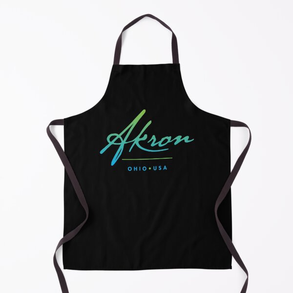 Item preview, Akron Ohio Typographic Design designed and sold by Futurebeachbum.